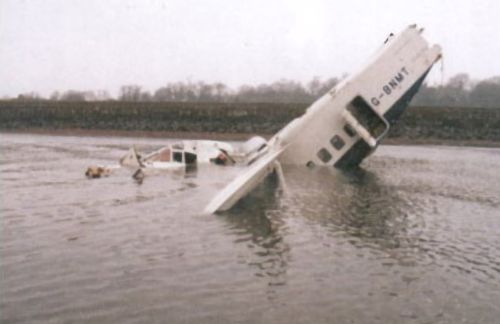 G-BNMT at Low Tide.