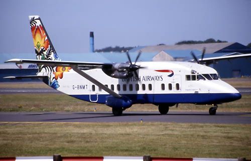 G-BNMT SD3-60 in July 2000. Photo by David Unsworth.