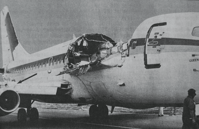 Aloha Airlines Flight 243 fuselage