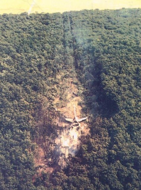 Crash Site: Air France flight 296