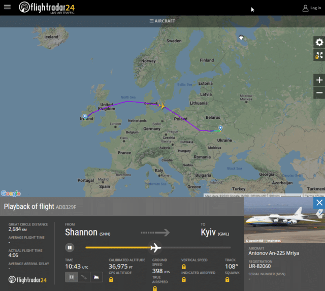 flight radar 24 tracking