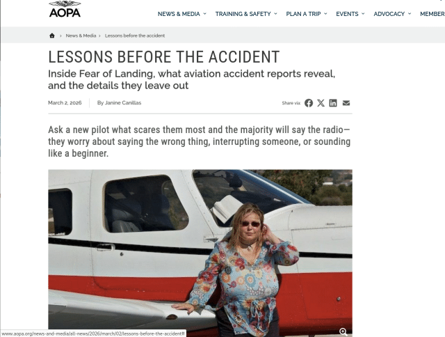 Fear of Landing Turns Twenty